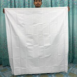 সলিড সাদা লুঙ্গি